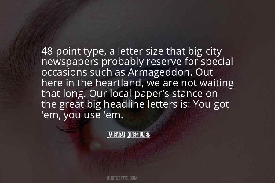 Quotes About A Letter #1291483