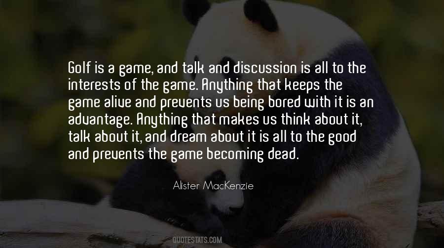 Alister's Quotes #910900