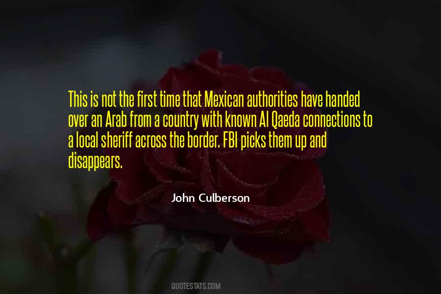 Quotes About Mexican Border #873078