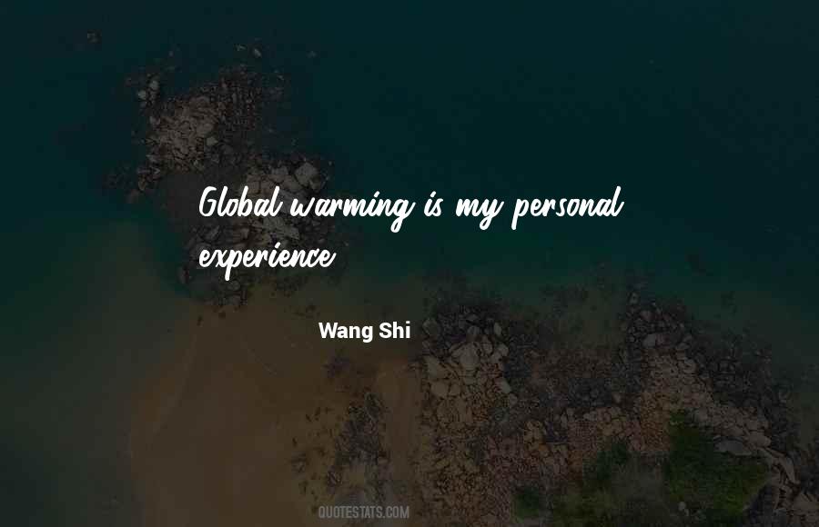 Quotes About Personal Experience #1428903