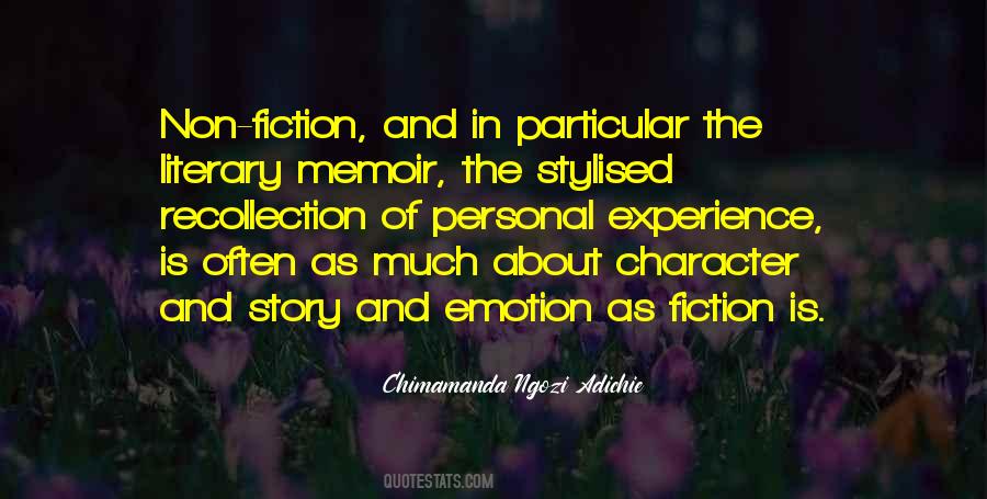 Quotes About Personal Experience #1656876