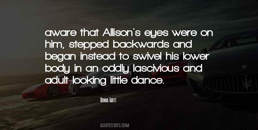 Allison's Quotes #1086550