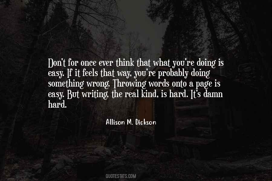 Allison's Quotes #99932