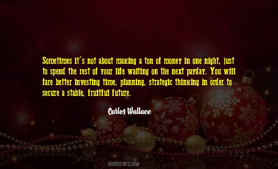 Quotes About Investing Time #23656