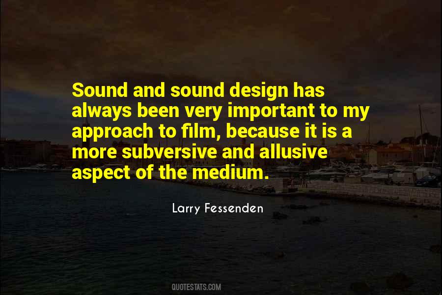 Quotes About Sound In Film #1331773
