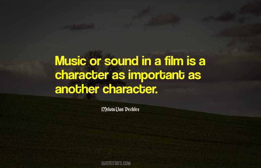 Quotes About Sound In Film #1584999