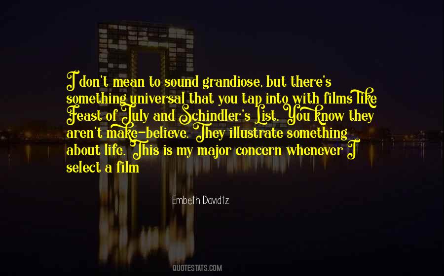 Quotes About Sound In Film #1586089