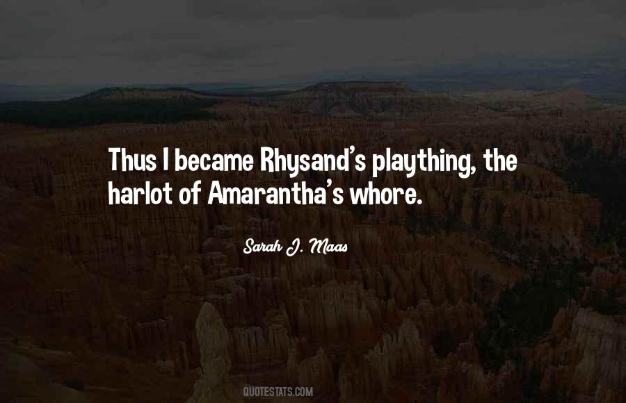 Amarantha's Quotes #980118