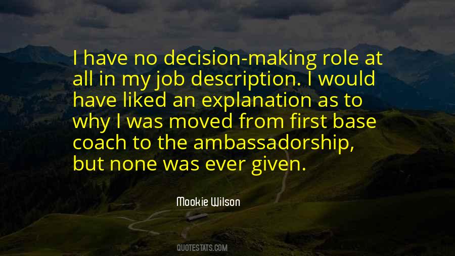 Ambassadorship Quotes #1083522