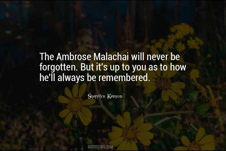 Ambrose's Quotes #441596