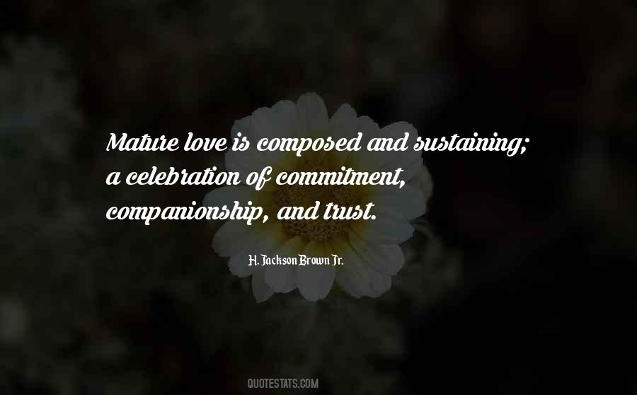 Quotes About Sustaining Love #568932