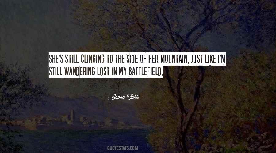 Quotes About Clinging #1128560
