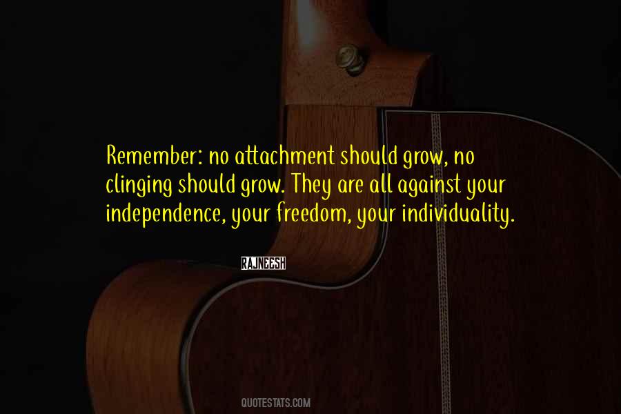 Quotes About Clinging #229663 Quotes About Clinging #229663