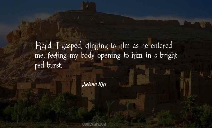 Quotes About Clinging #366384 Quotes About Clinging #366384