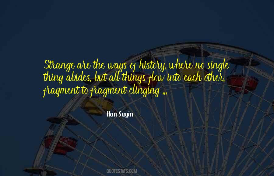 Quotes About Clinging #551869 Quotes About Clinging #551869