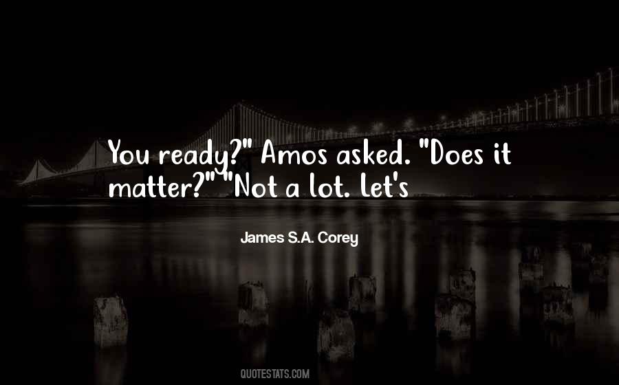 Amos's Quotes #558849