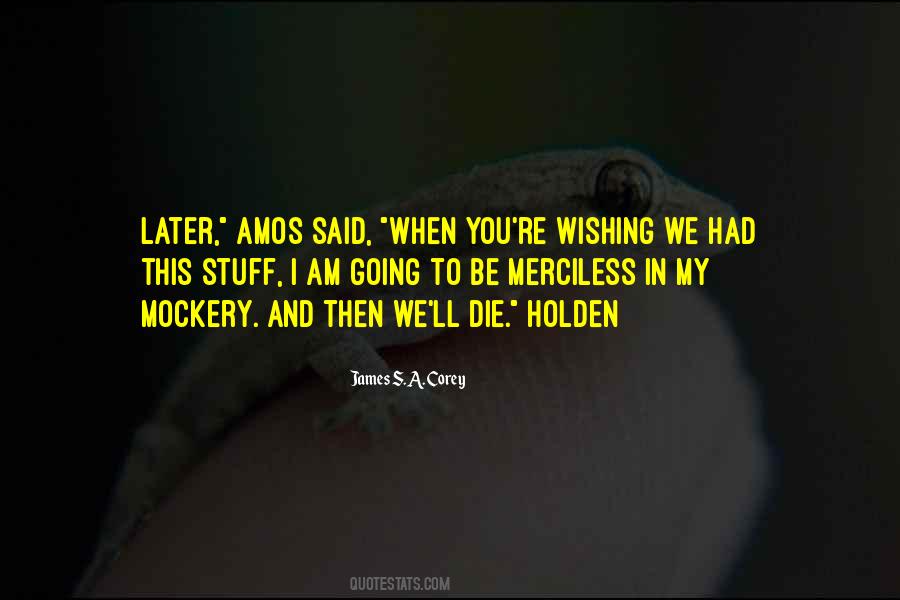 Amos's Quotes #830824