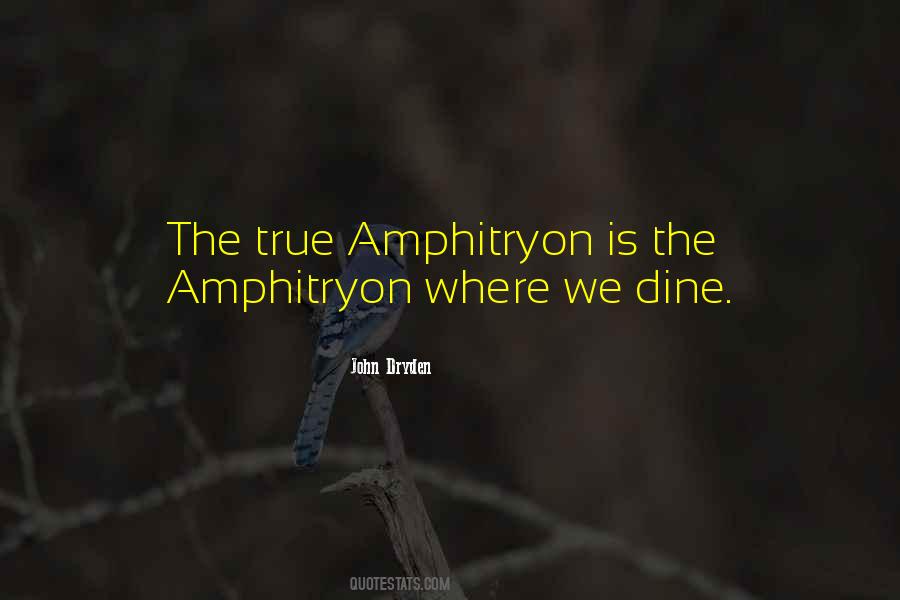 Amphitryon Quotes #1325781