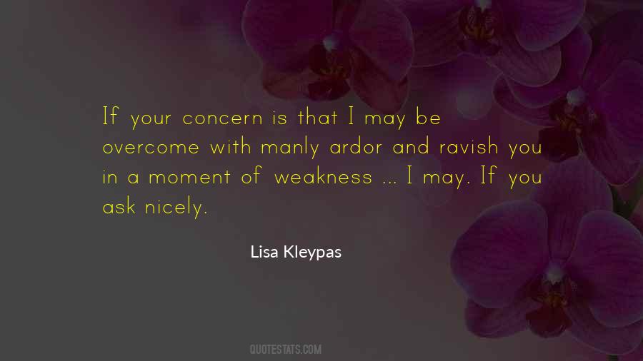 Quotes About Overcome Weakness #1417614