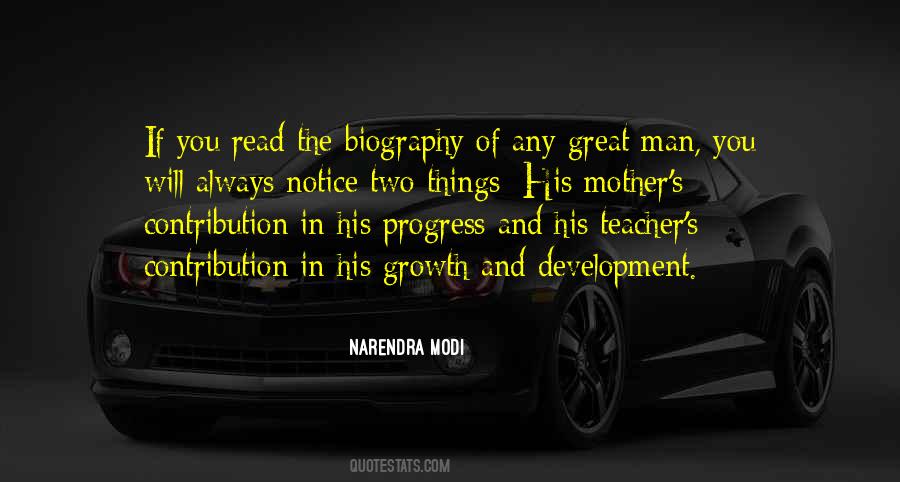 Quotes About Progress And Growth #1494531