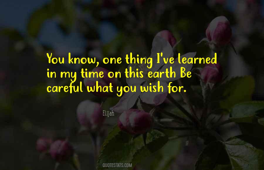 Quotes About What You Learned #137584