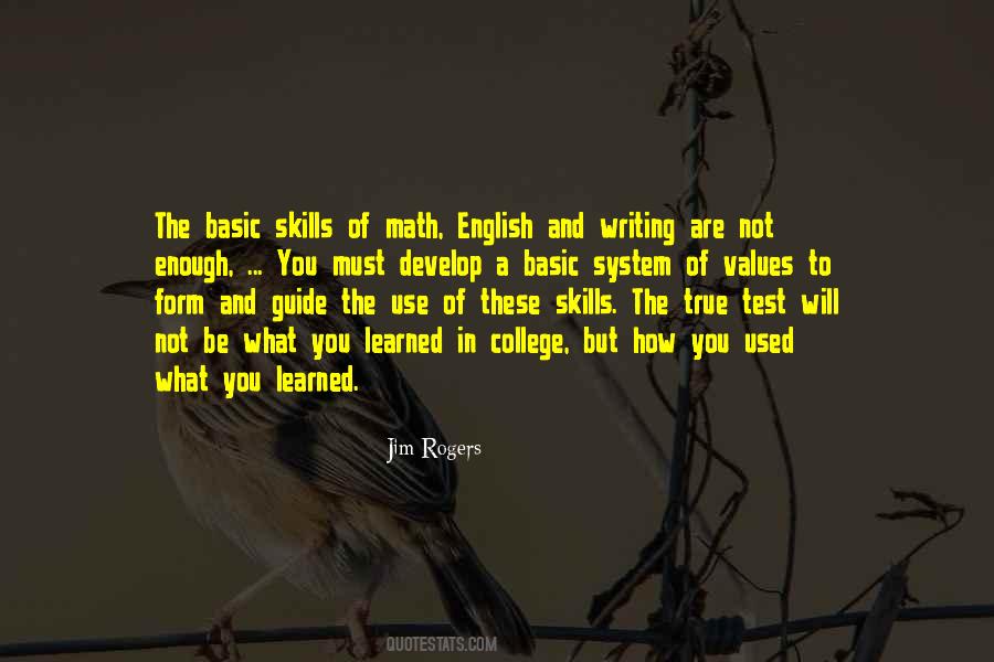 Quotes About What You Learned #1628636