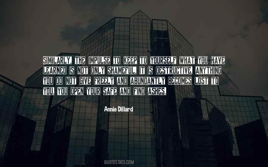 Quotes About What You Learned #203055