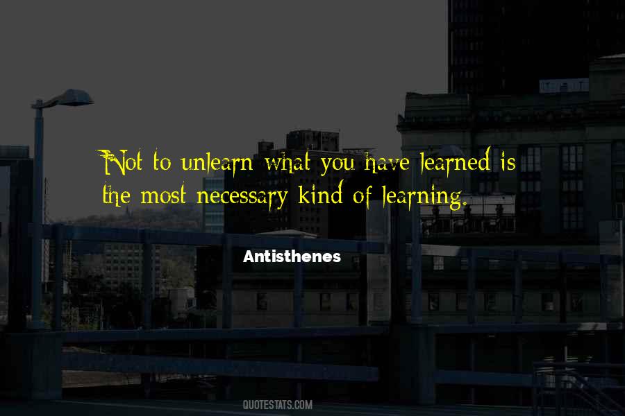 Quotes About What You Learned #89520