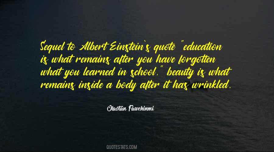 Quotes About What You Learned #989306