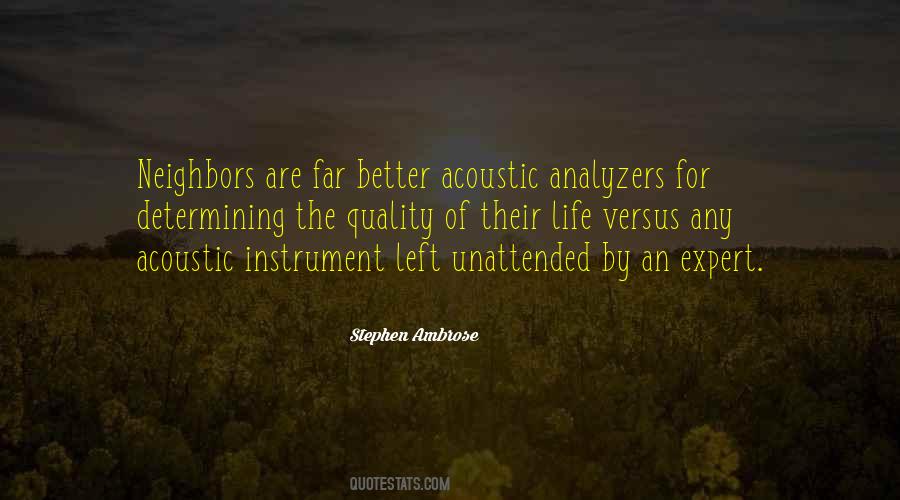 Analyzers Quotes #691282