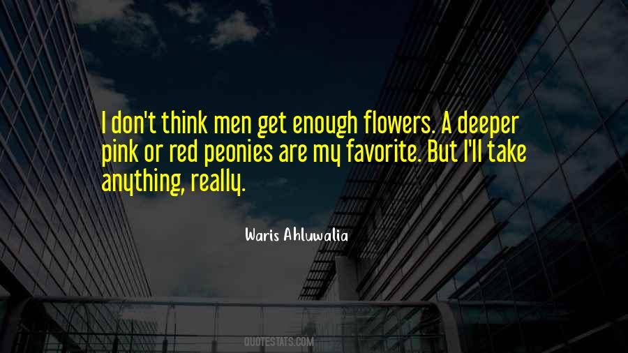 Quotes About Red Flowers #710115