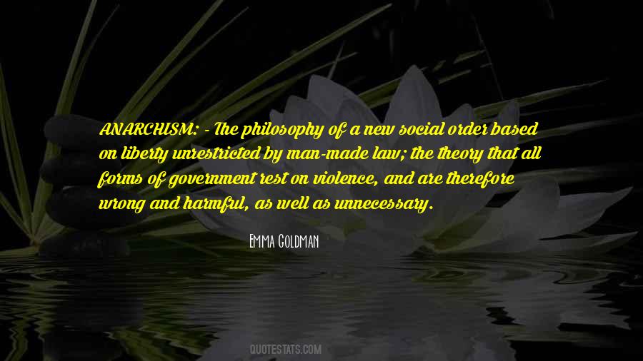 Anarchism's Quotes #800561