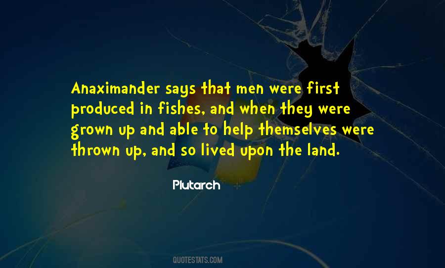 Anaximander Quotes #1181336