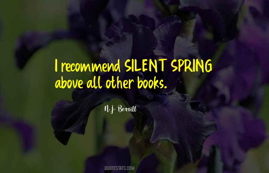 Quotes About Spring And Books #1416334