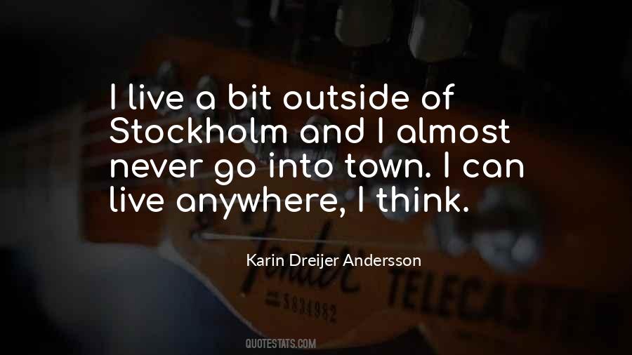 Andersson Quotes #1429528