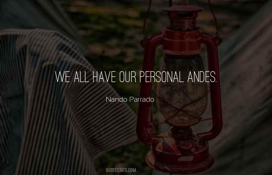 Andes Quotes #1334614