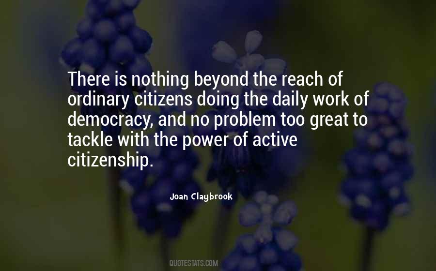 Quotes About Active Citizenship #986558