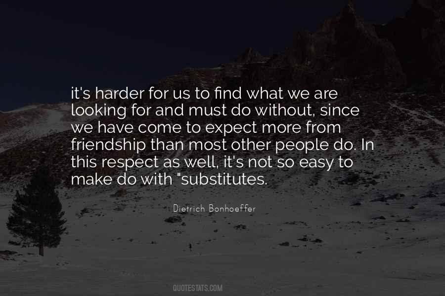 Quotes About Substitutes #1582586