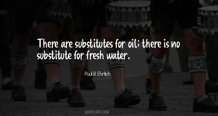 Quotes About Substitutes #84496