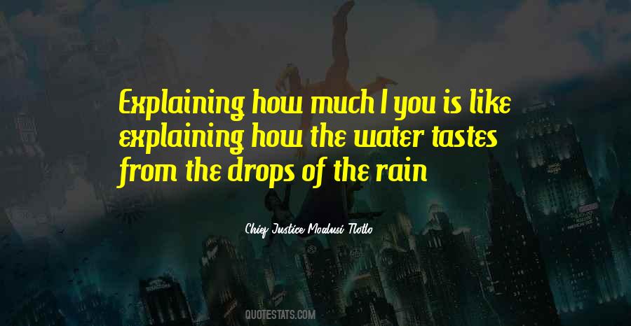 Quotes About Water Drops #1751035