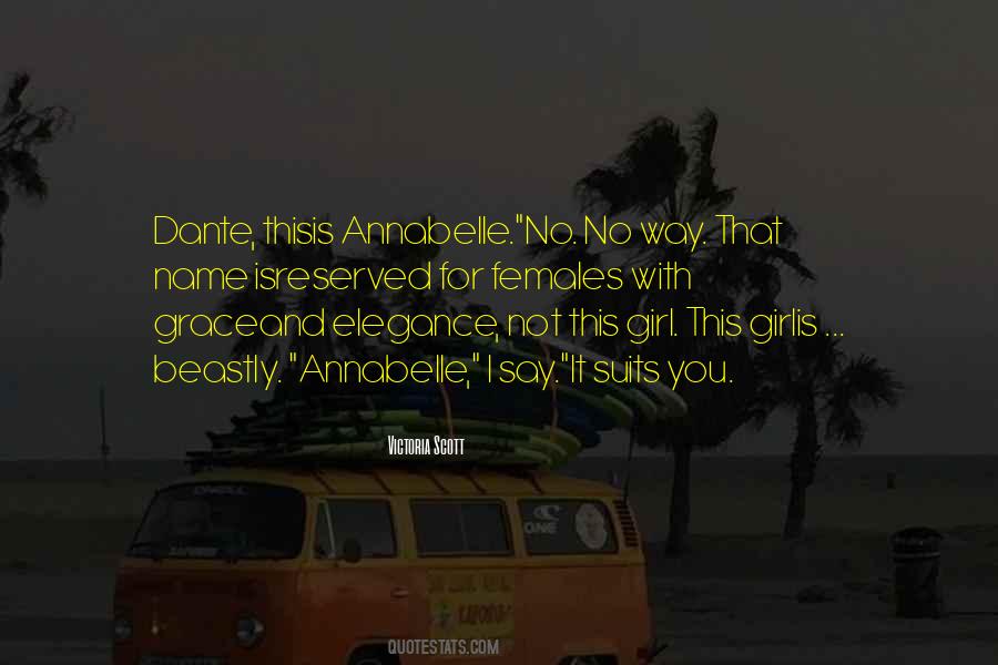 Annabelle's Quotes #1878715