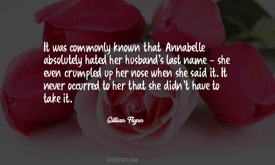 Annabelle's Quotes #258820