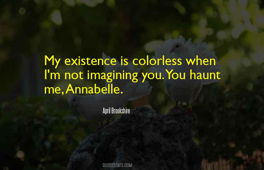 Annabelle's Quotes #927469