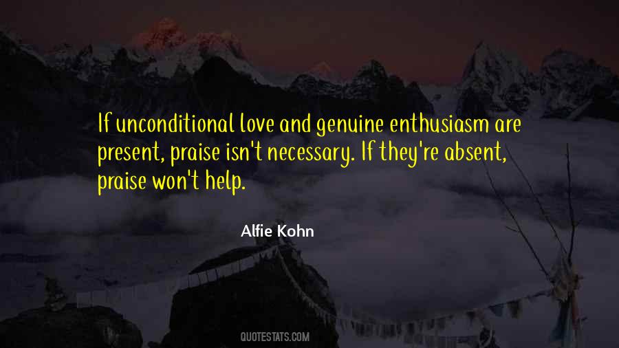 Quotes About Unconditional #1089748