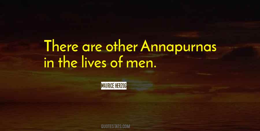 Annapurnas Quotes #1441703