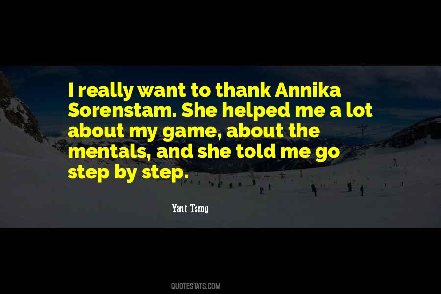 Annika Quotes #1045192