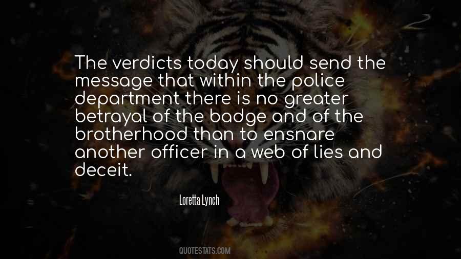 Quotes About Police Badge #510824