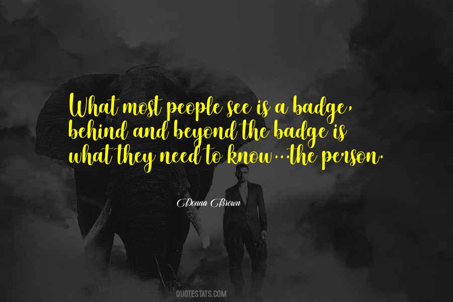 Quotes About Police Badge #70859