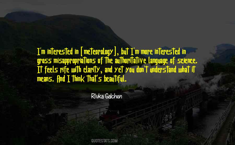 Quotes About Meteorology #1750934