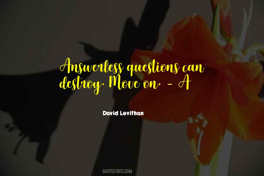 Answerless Quotes #690029